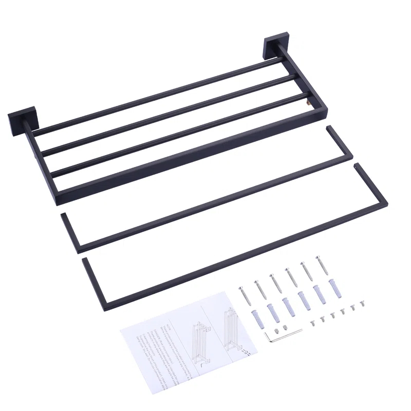 Aleasha AL-8J501B 1 Wall Towel Rack