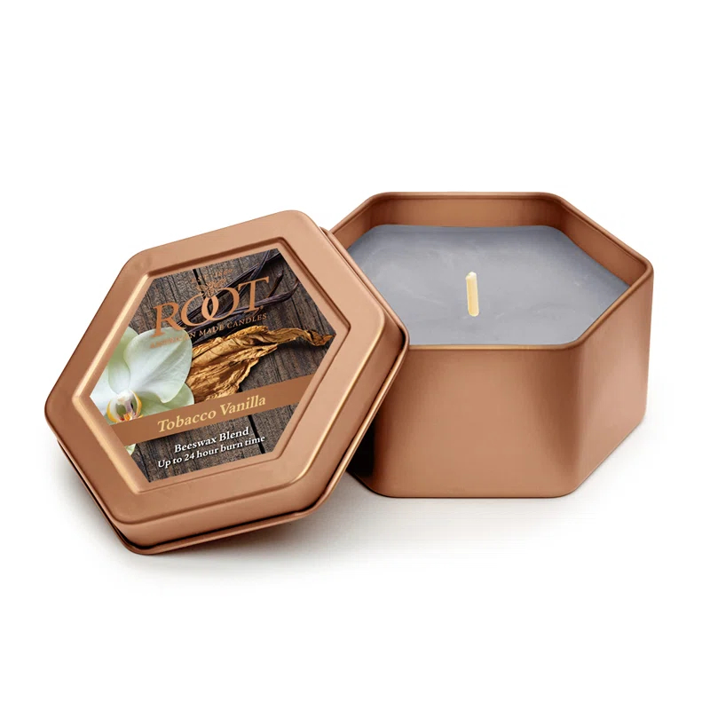 Root Candles Root Tobacco Vanilla Scented Jar Candle