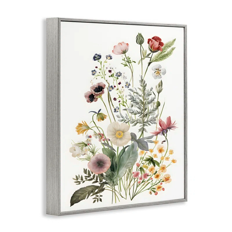 Stupell Industries Bb-280-Framed " Subtle Spring Blossoms "