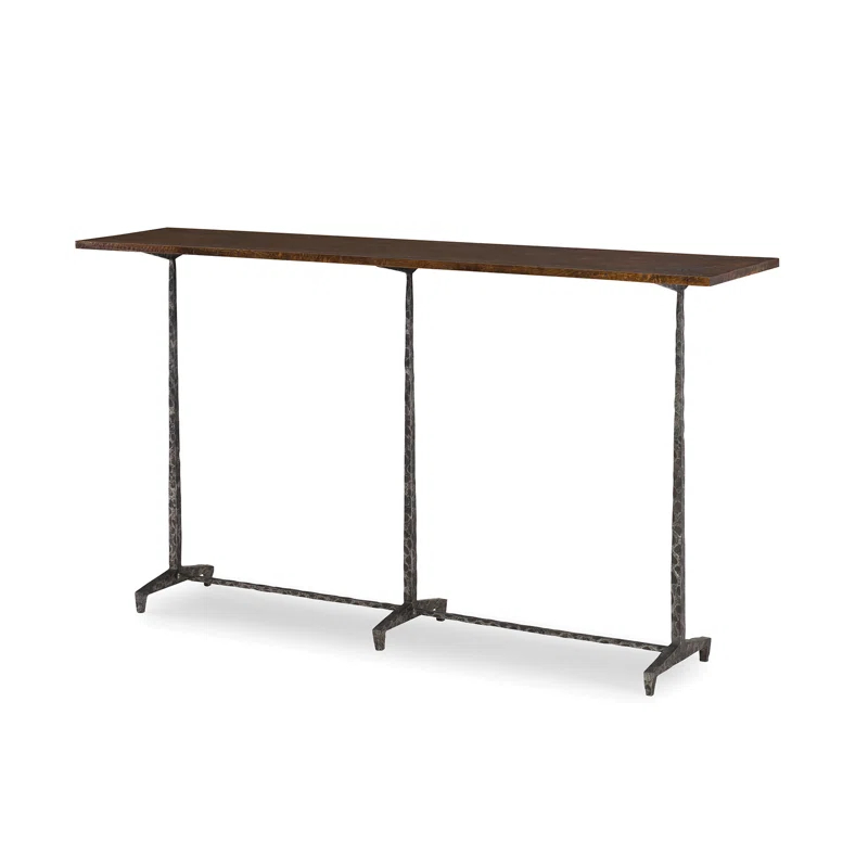 Realm 62'' Solid Wood Top Console Table