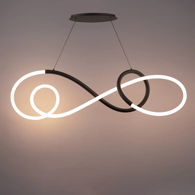 dweLED Solo Dimmable LED Geometric Chandelier