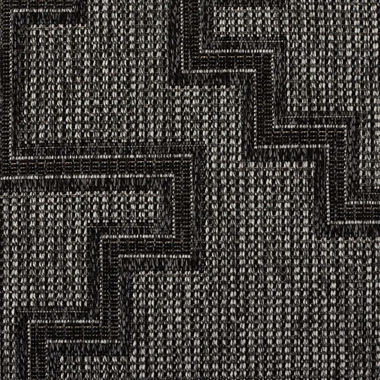Ava Moroccan Charcoal Indoor / Outdoor Area Rug