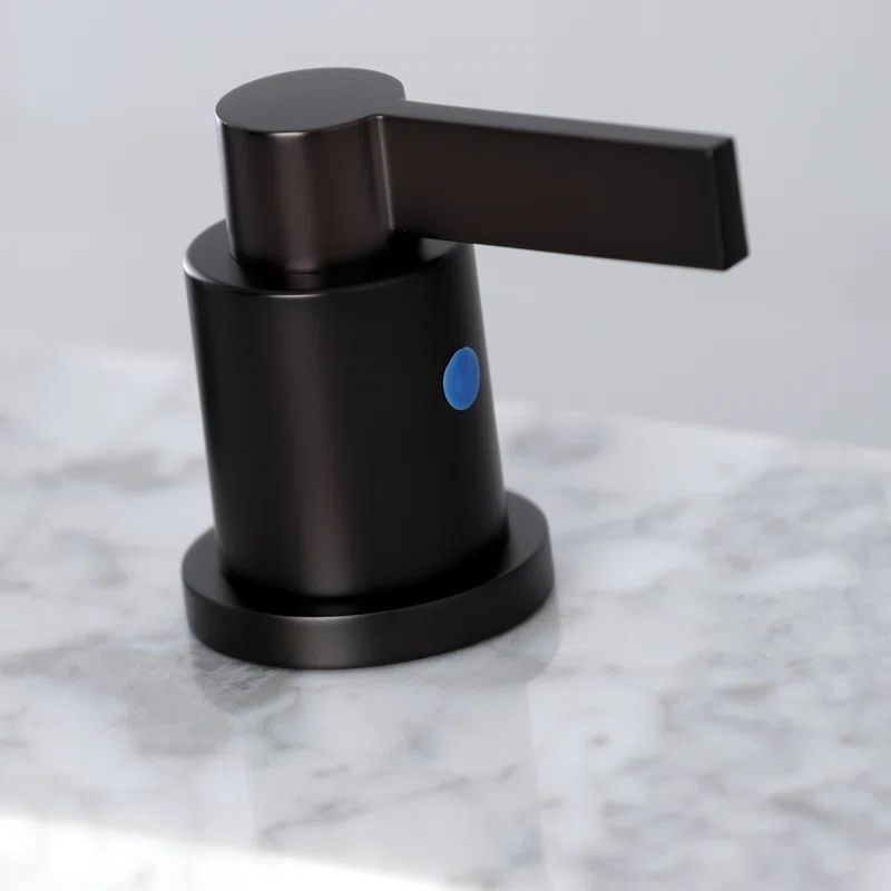 Kingston Brass KB962FL Widespread Bathroom Faucet, Polished Brass