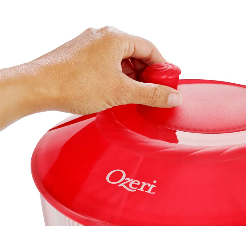 Ozeri Italian Made Fresca Salad Spinner and Serving Bowl Rotator