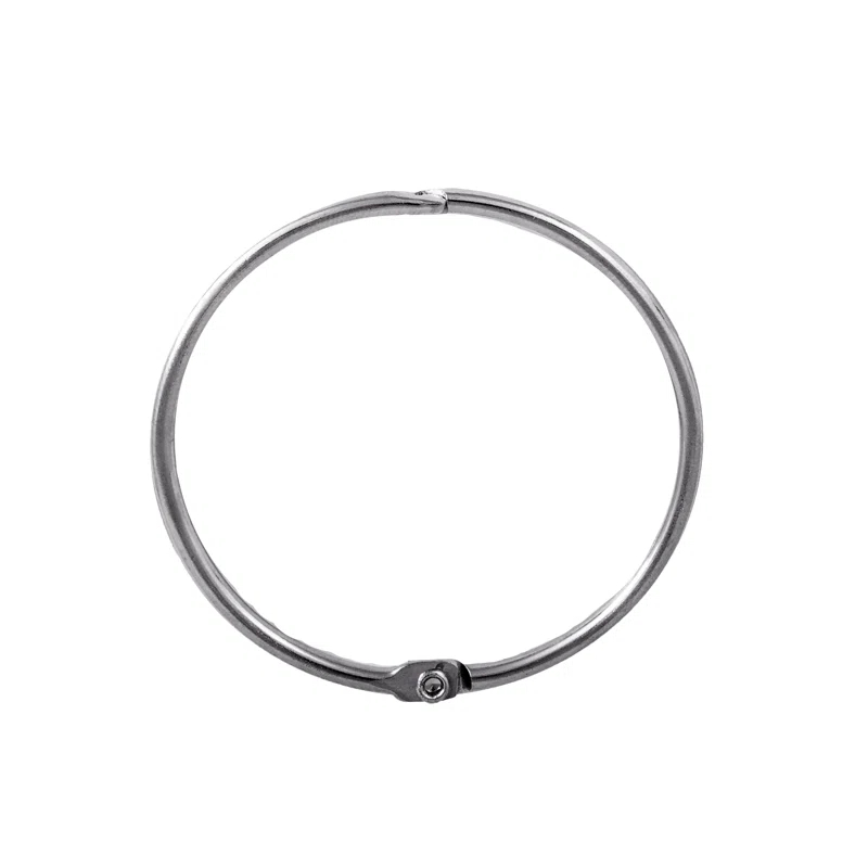 Kenney Kenney Rust-Resistant Metal Circular O-Ring Shower Curtain Rings, Chrome (Set of 12)