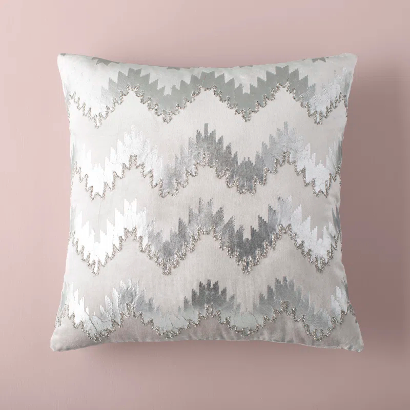 Safavieh Sophia Embroidered Velvet Throw Pillow