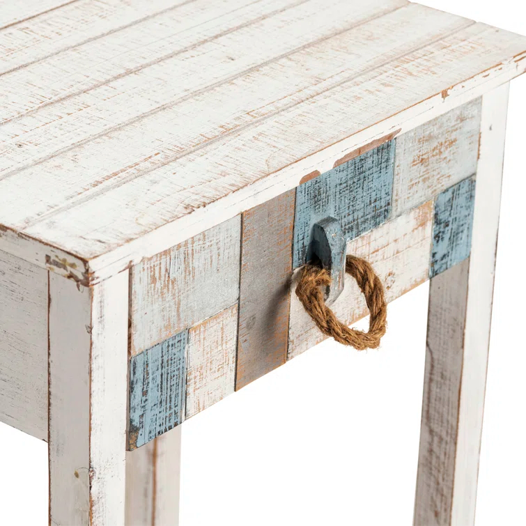 Highland Dunes Harrel Solid Wood End Table with Storage
