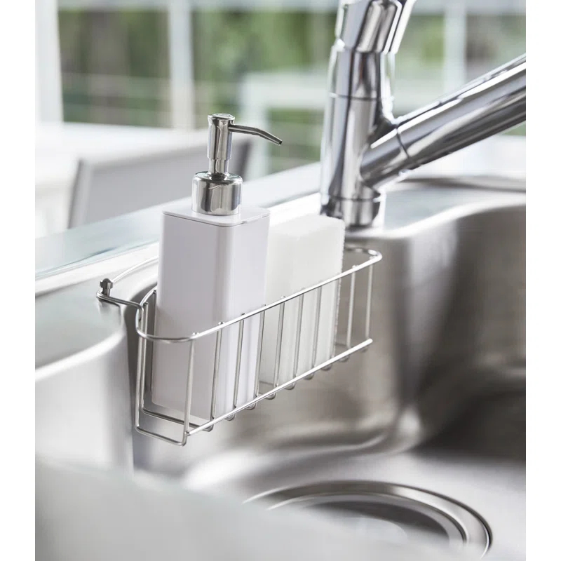 Yamazaki Home Yamazaki Home Refillable Hand Soap Dispenser With Pump, Bathroom, Kitchen, 8.5 fluid oz.