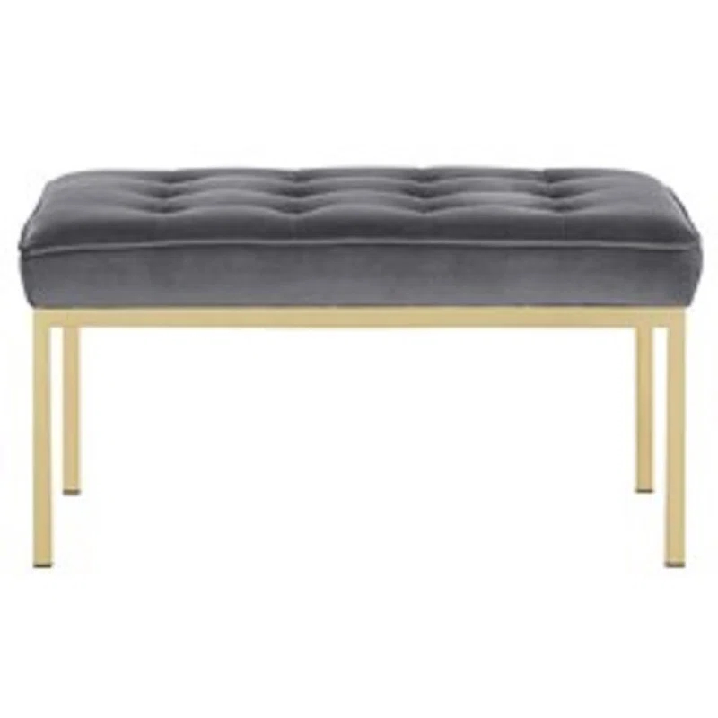 Modway Loft Tufted Vegan Leather Bench by Modway