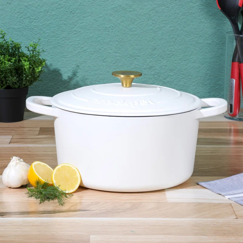 Crock-pot Crock-Pot Artisan Non-Stick Cast Iron Round Dutch Oven