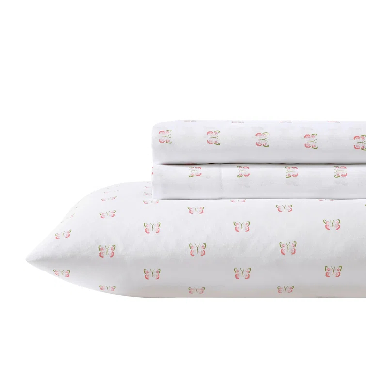 Laura Ashley Laura Ashley Kids Cozy Printed Sheet Sets