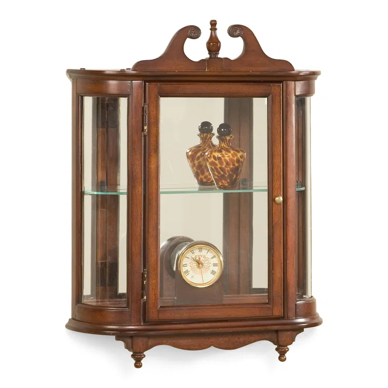Butler Wall Curio Cabinet & Reviews | Wayfair