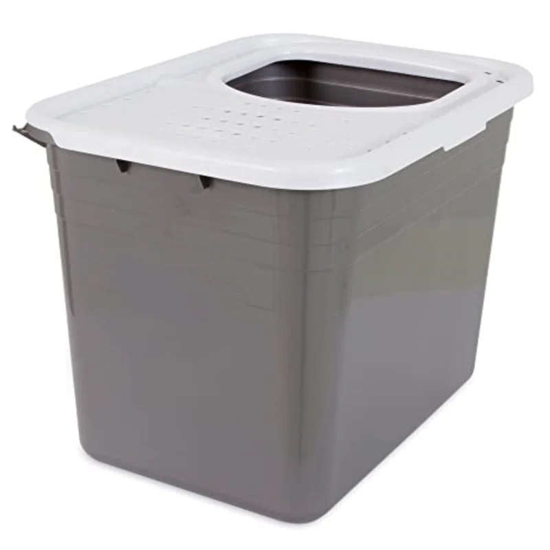 Plastic Enclosed Litter Box