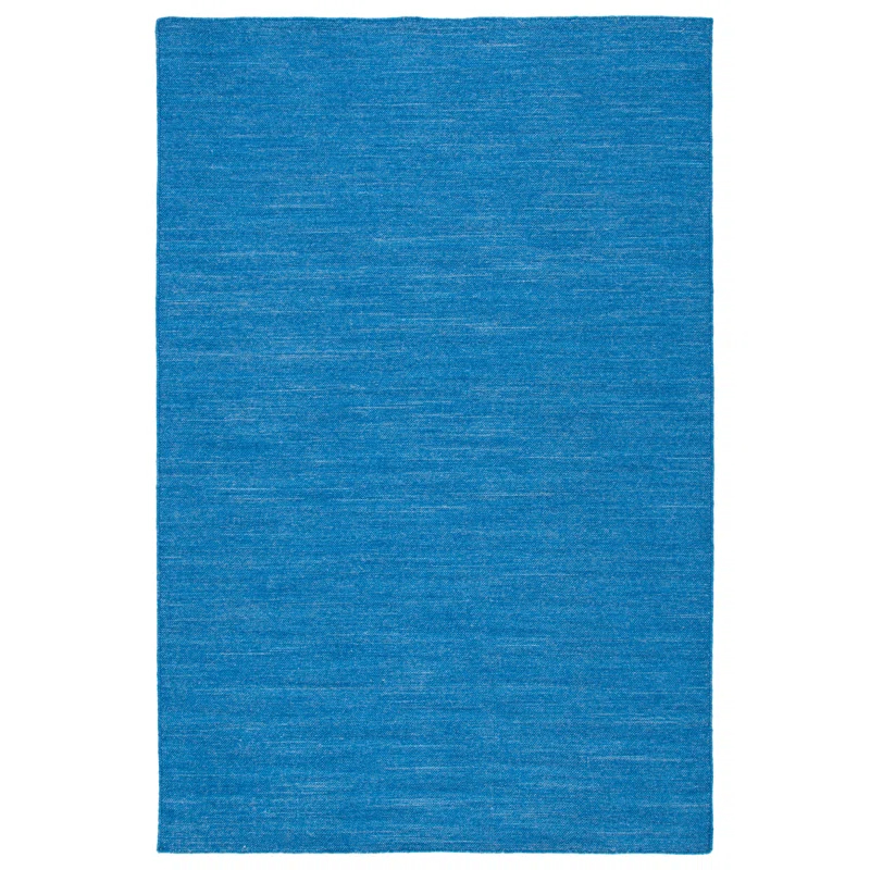 Highland Dunes Grice Hand Woven New Zealand Wool Solid Color Rug