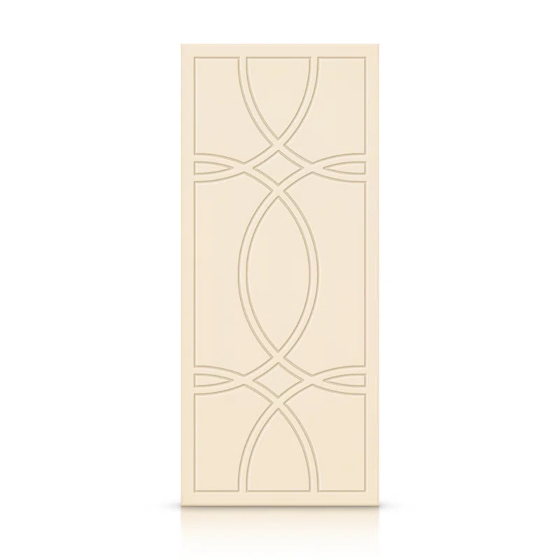 Calhome Hollow Paneled Painted Slab Door