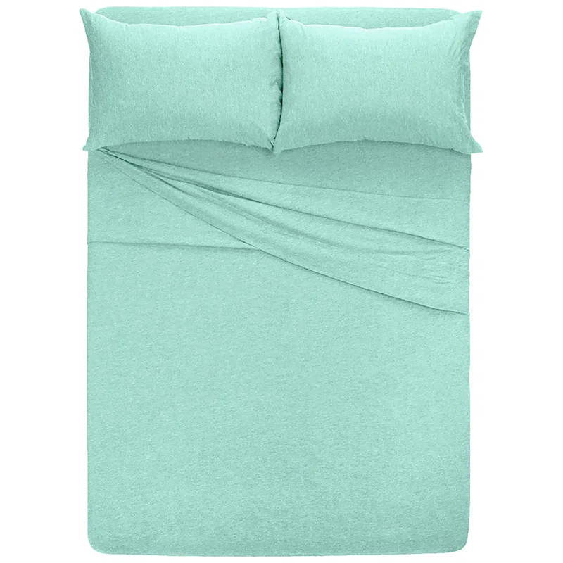 Royale Linens SoftTees Jersey Knit Cotton Blend Jersey Knit Sheet Set