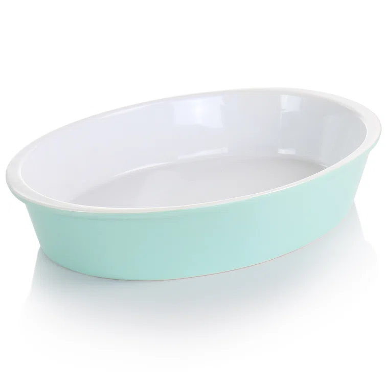 Martha Stewart Martha Stewart 1.3 Qt. Stoneware Oval Baker