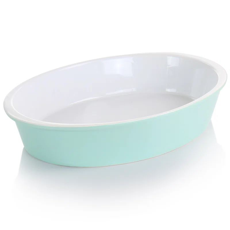 Martha Stewart Martha Stewart 1.3 Qt. Stoneware Oval Baker
