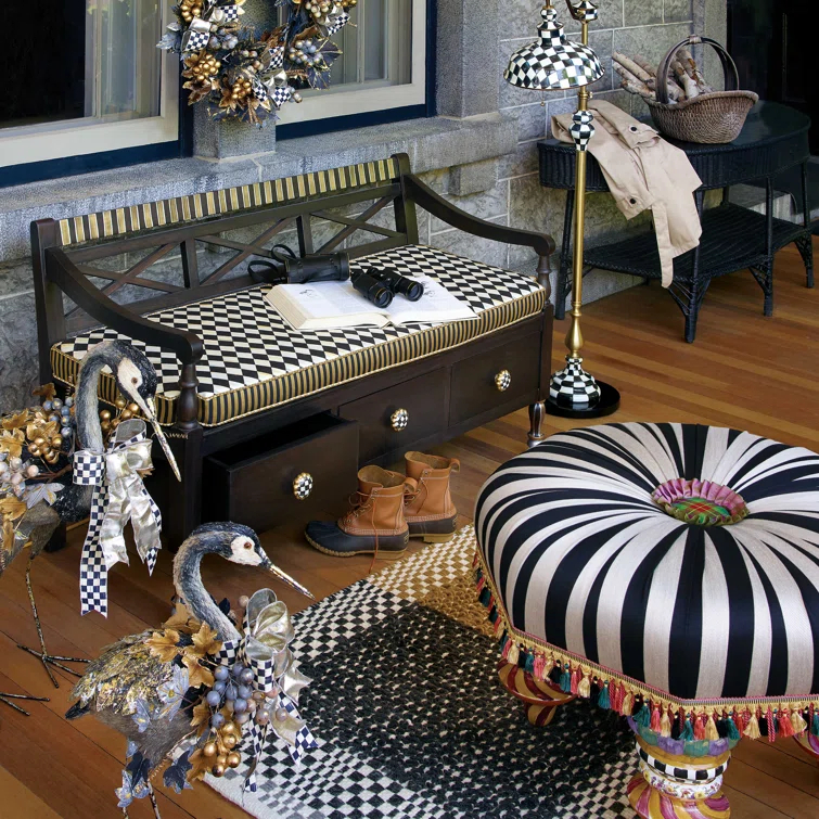 MacKenzie-Childs Courtly Farmhouse Floor Lamp