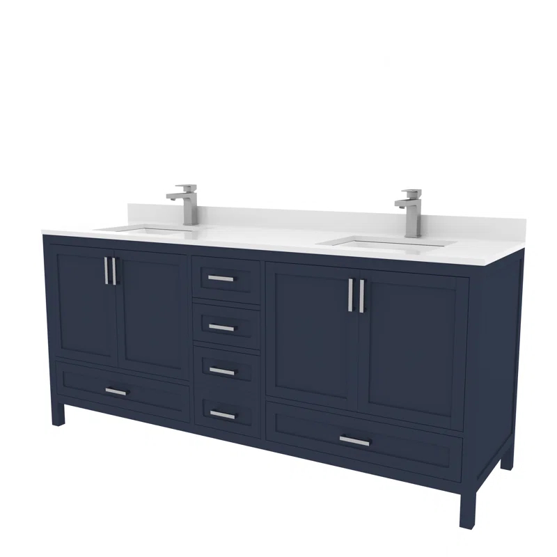 Ayna Decors Rooh 71 Double Bathroom Vanity Base Only
