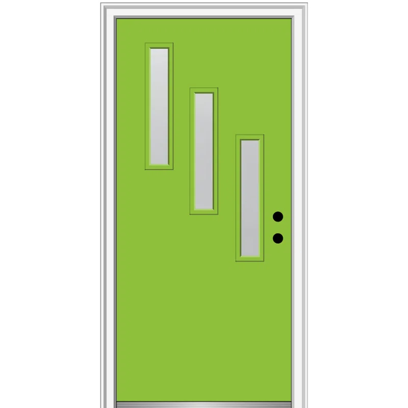 MMI DOOR Spotlight 80'' Fiberglass Front Entry Doors