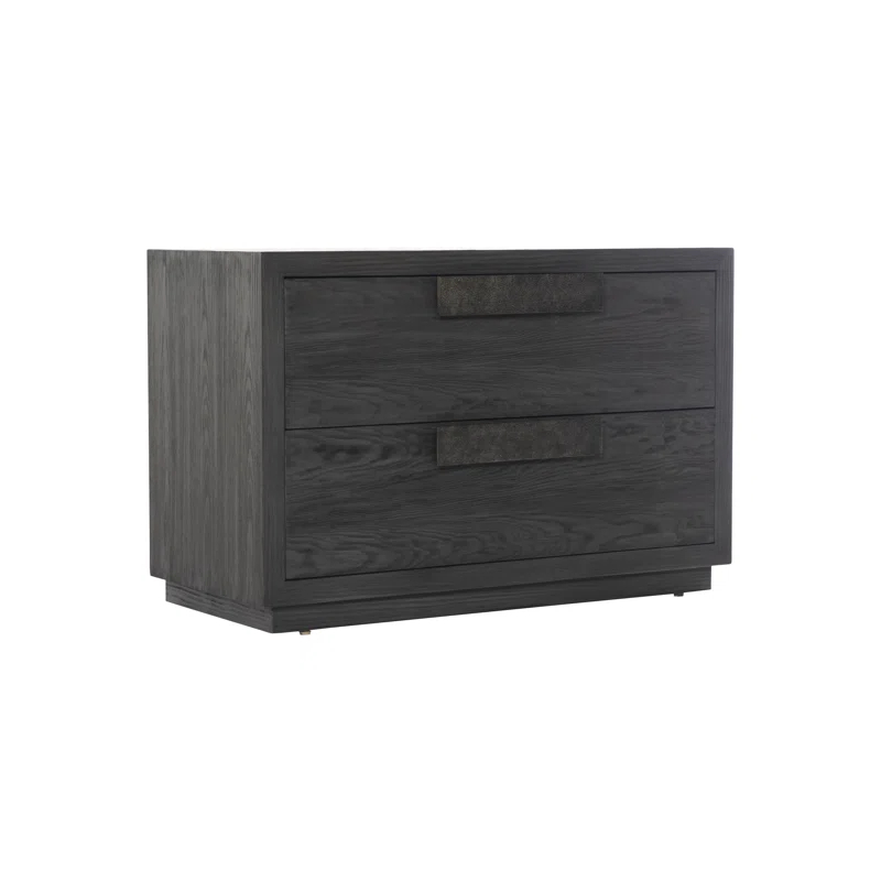 Keali 2 - Drawer Nightstand in Ebonized Pine