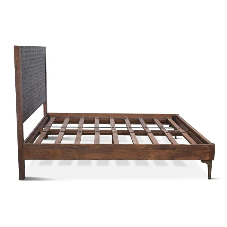 Dakota Fields Ilford Solid Wood Bed