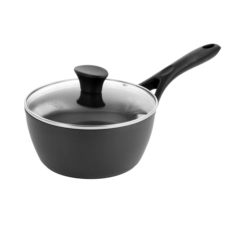 Oster Oster Non Stick 10 Piece Aluminum Cookware Set In Black