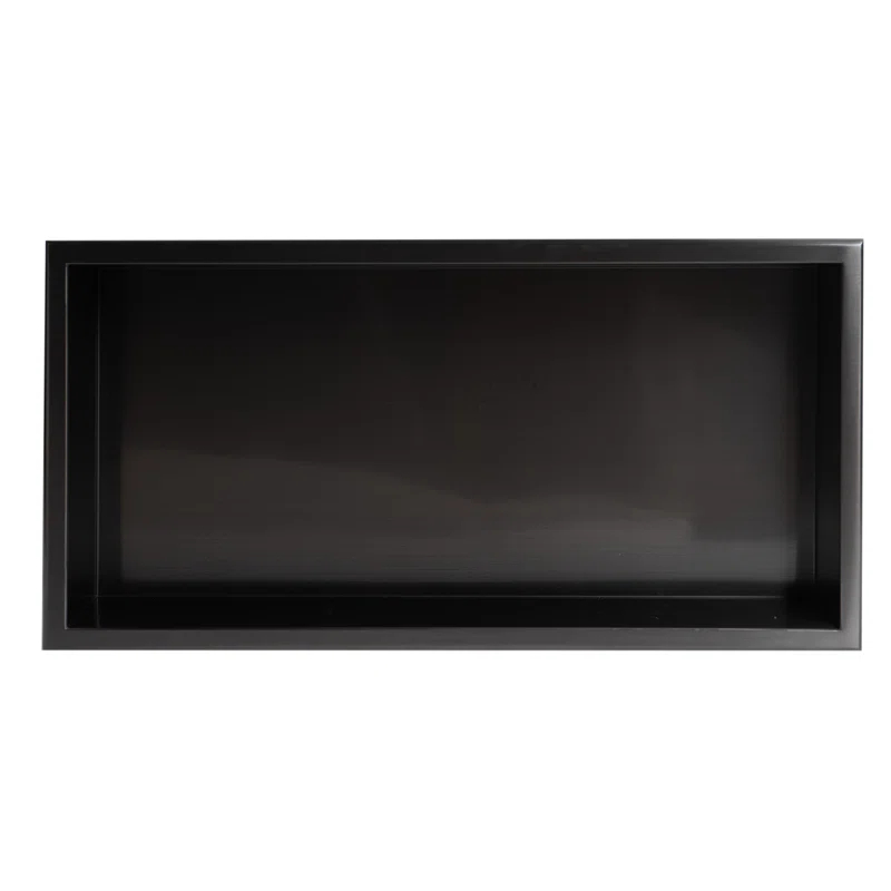 Adhesive Stainless Steel Shower Shelf