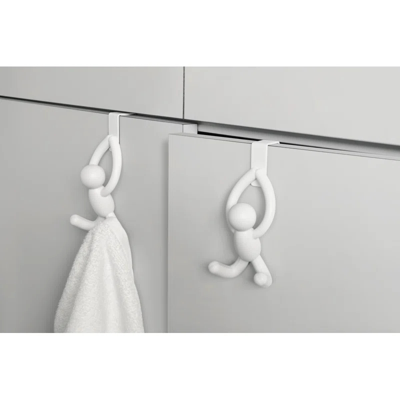Umbra Buddy Plastic Over-the-Door Wall Hook (Set of 2)