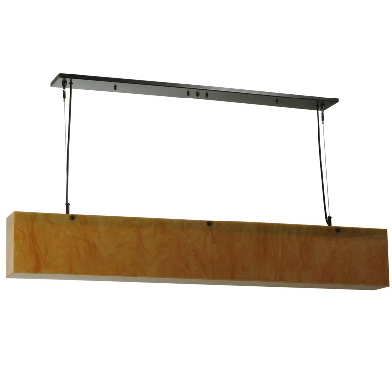 Meyda Lighting 1 - Light Timeless Bronze Kitchen Island Pendant