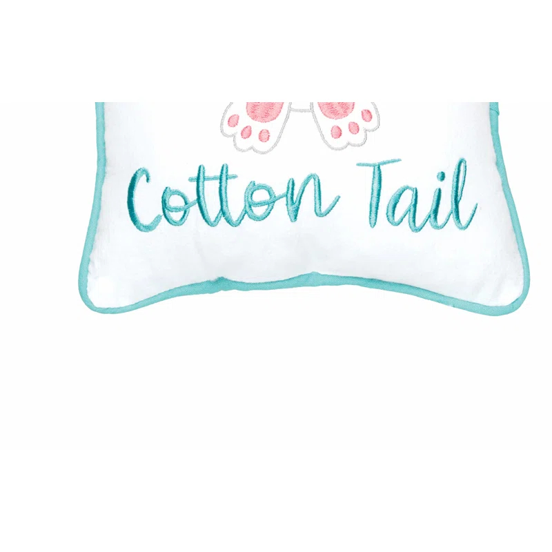 C&F Home Kiss My Cotton Tail Pillow