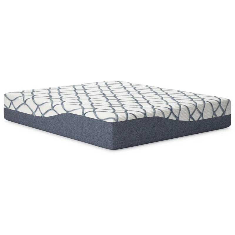 Benjara Himy Mattress, Response Memory Foam, 14 Inch Cooling