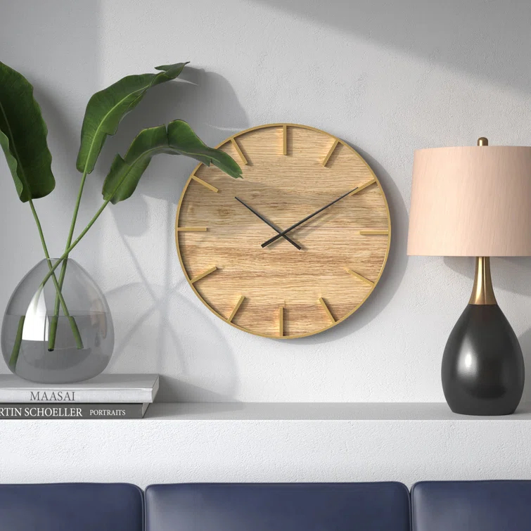 Mercury Row® Clintwood Metal Wall Clock