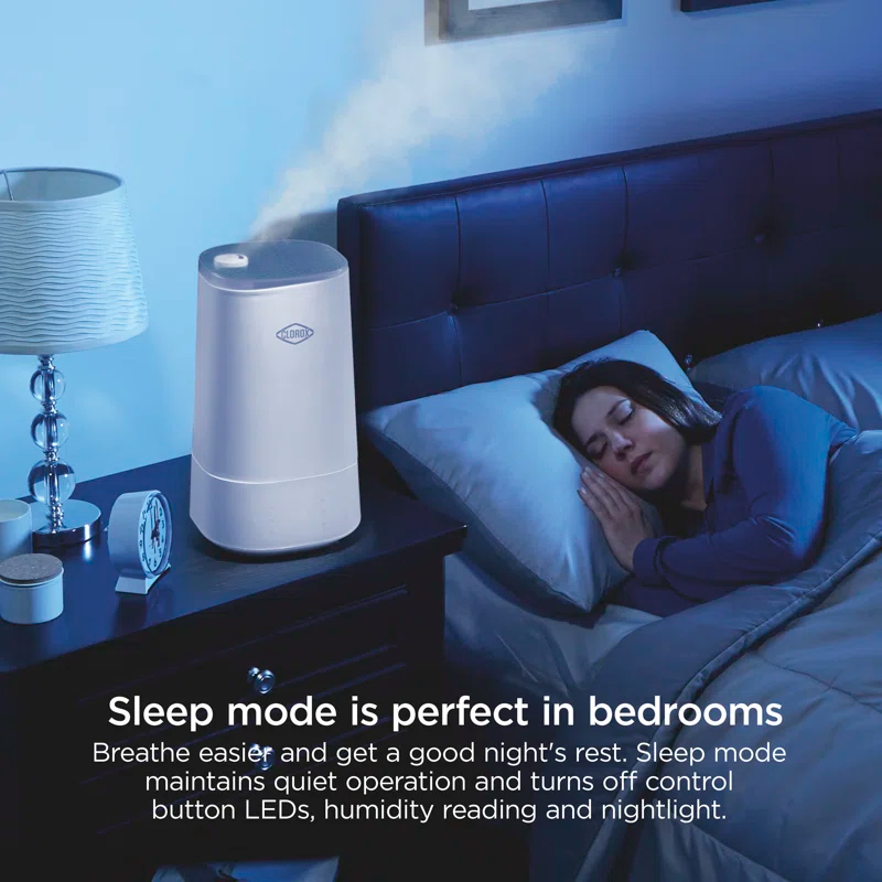 Clorox Clorox Cool Mist Ultra Clean Cool Mist Humidifier With UV Led Light
