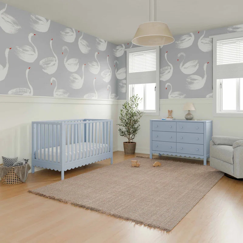 daVinci Sammy Scallop 6-Drawer Dresser