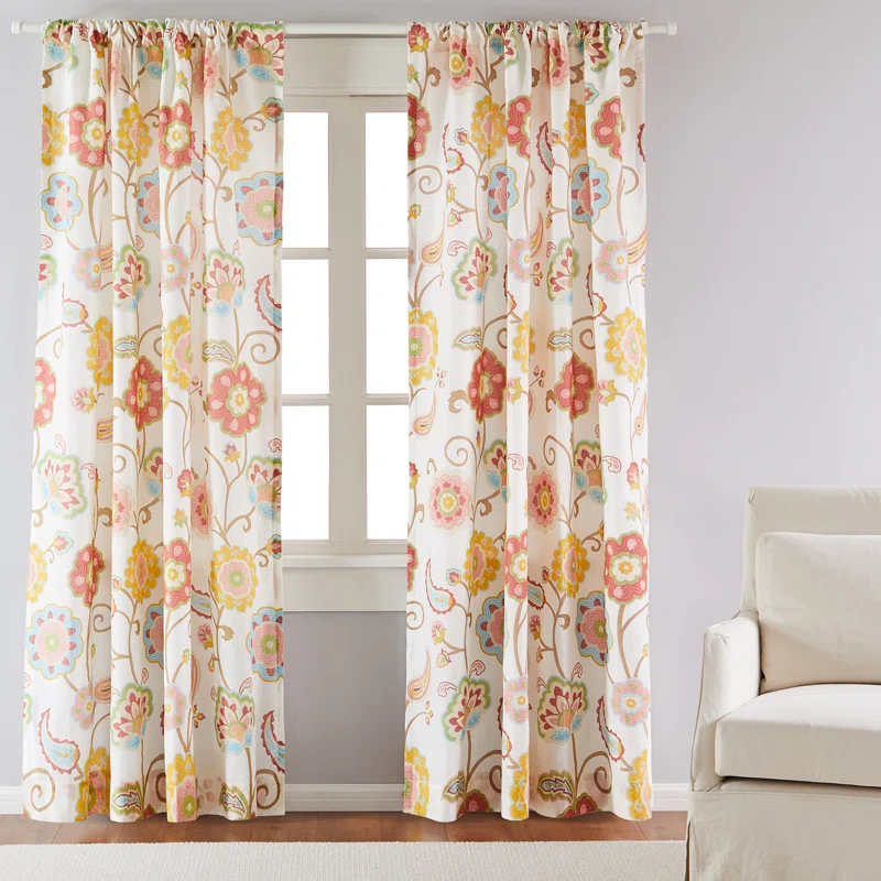 Levtex home Ashbury Spring Drape Panel - Set of 2