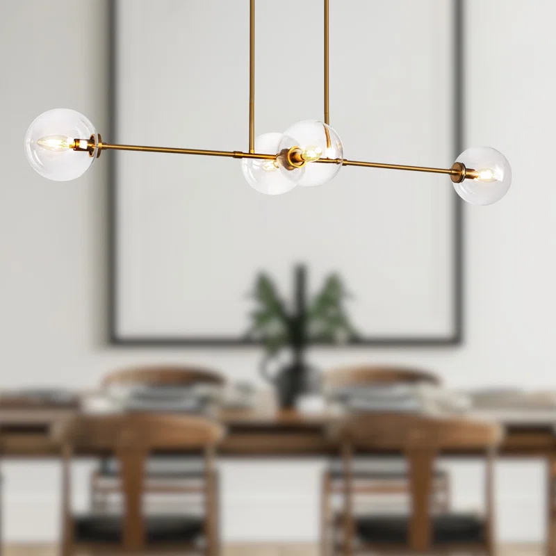 Alora Mood Cassia 4 - Light Kitchen Island Pendant