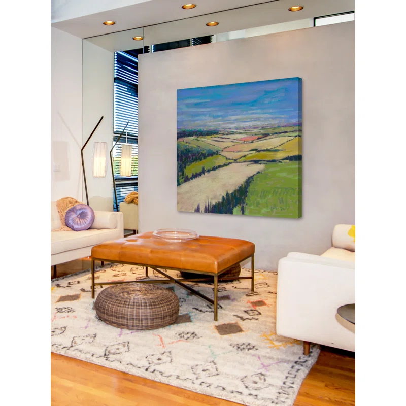 Marmont Hill " Patchwork Fields XII " by Jennifer Gardner