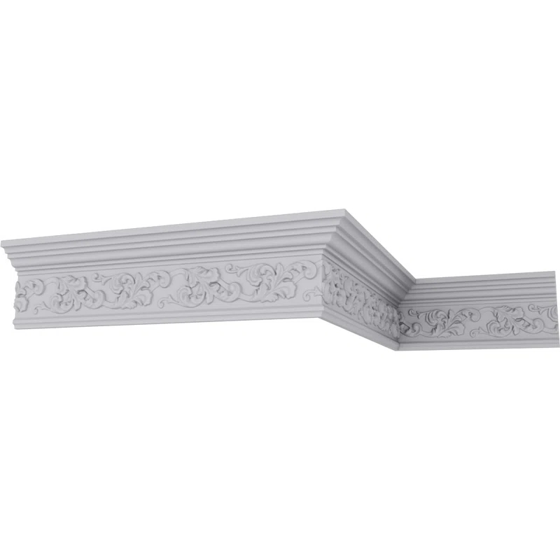 Ekena Millwork 5 1/2"H x 2 1/4"P x 6"F x 94 1/2"L Richmond Crown Moulding