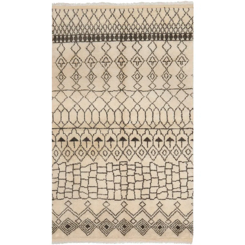 Dakota Fields Burgess Hand Knotted New Zealand Wool Southwestern Rug