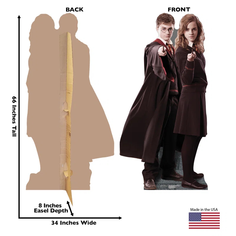 Advanced Graphics Harry Potter 66'' Harry Potter Cardboard Standup