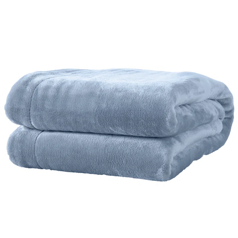 FreshFolds Ultra Soft Plush Sherpa Reversible Blanket