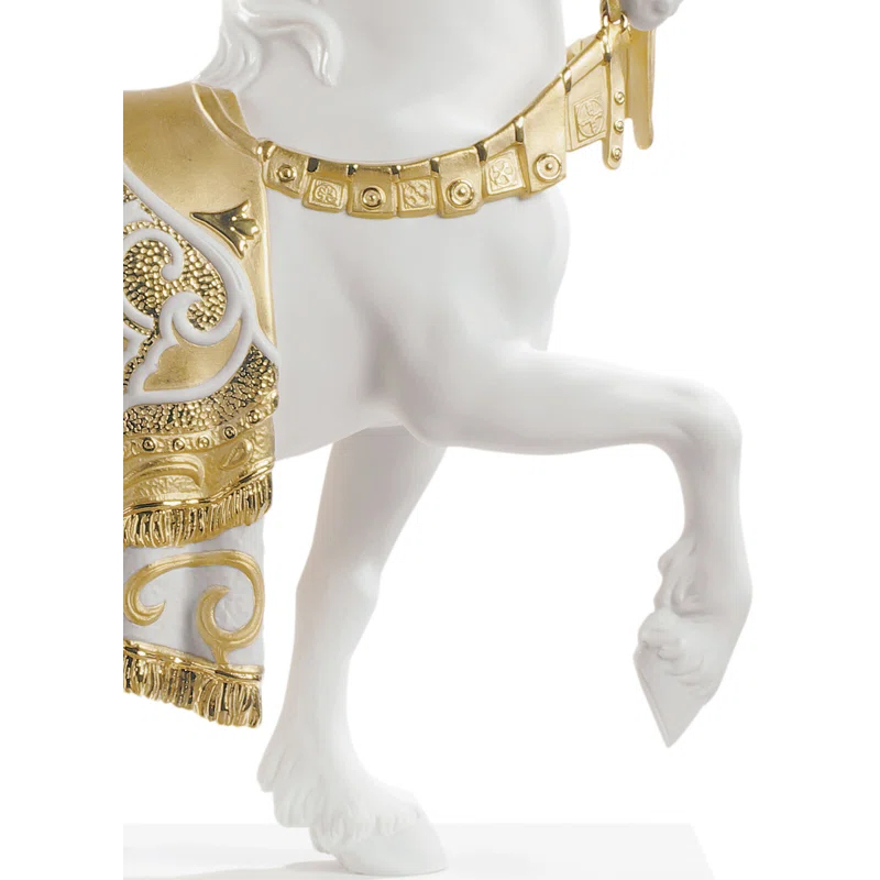 Lladro Regal Steed Figurine