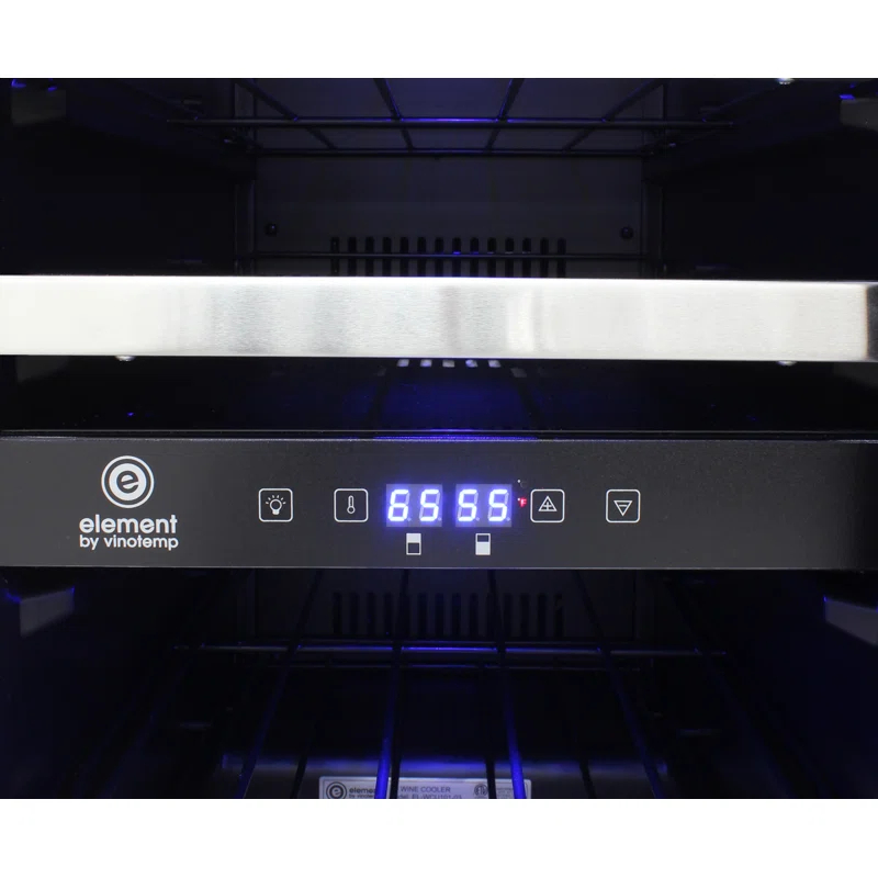 Vinotemp Connoisseur Series Compact Dual-Zone Wine Cooler