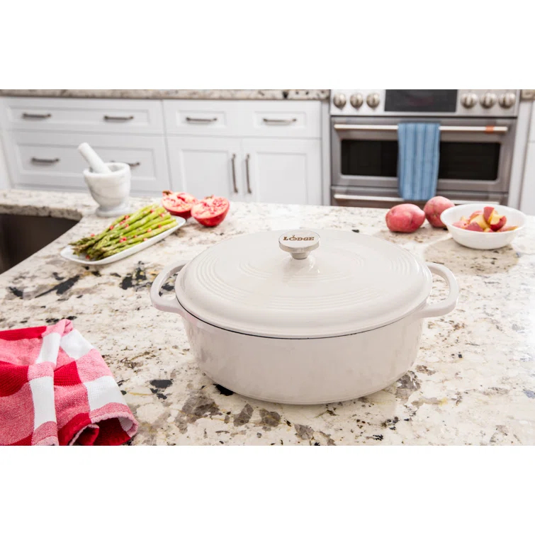 Lodge Lodge 7 Quart Enameled Cast Iron Dutch Oven Available