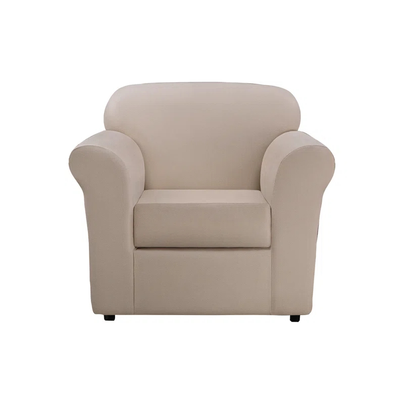 Sure Fit Ultimate Heavyweight Stretch Box Cushion Armchair Slipcover