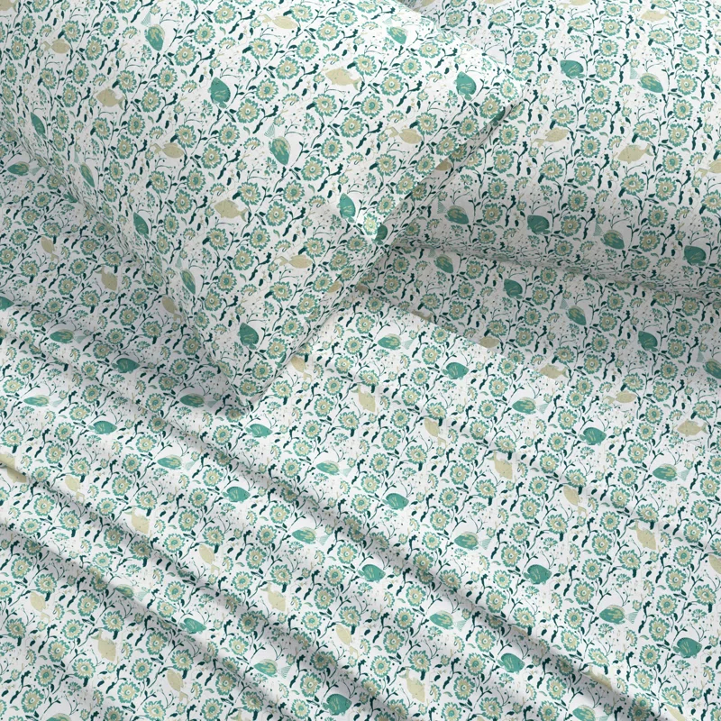 Patina Vie Maison Ultra-Soft Coastal Printed Microfiber Sheet Set