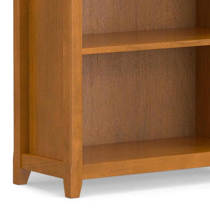 Simpli Home Amherst SOLID WOOD 5 Shelf Bookcase