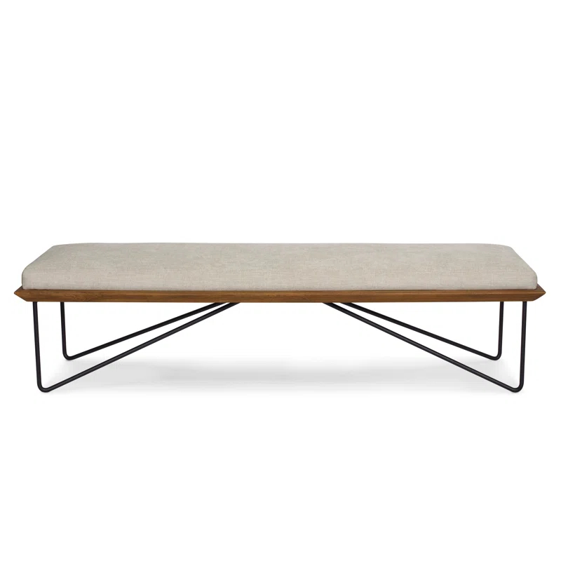 Brownstone Furniture Maxwell Crypton® Upholstered Bench
